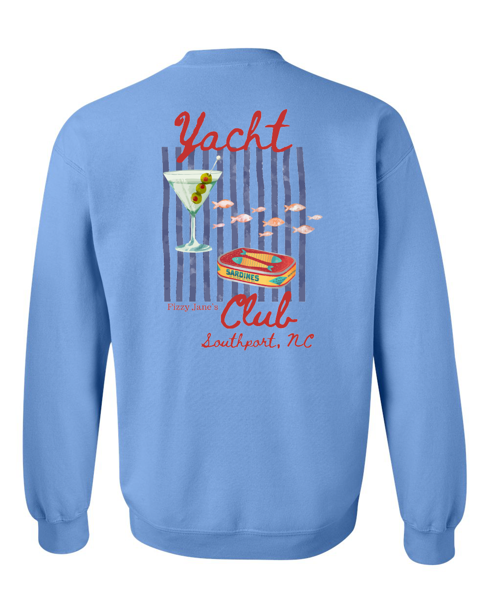 Fizzy Jane's Yacht Club Unisex Heavy Blend™ Crewneck Sweatshirt - #18000