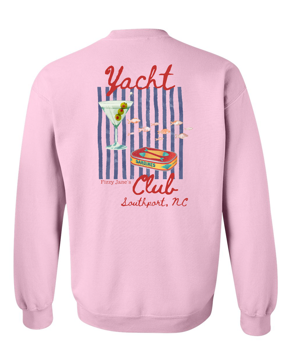 Fizzy Jane's Yacht Club Unisex Heavy Blend™ Crewneck Sweatshirt - #18000