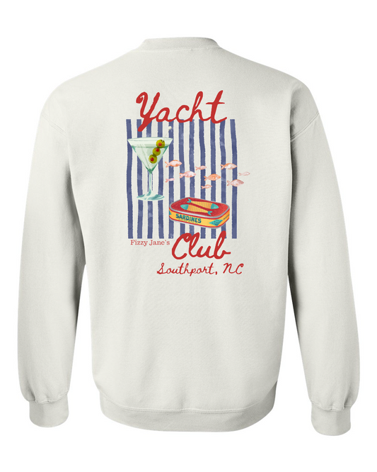 Fizzy Jane's Yacht Club Unisex Heavy Blend™ Crewneck Sweatshirt - #18000