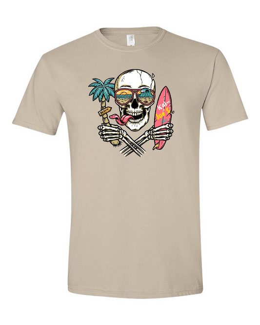 Kai Joe's Skull Unisex Softstyle® T-Shirt - #64000