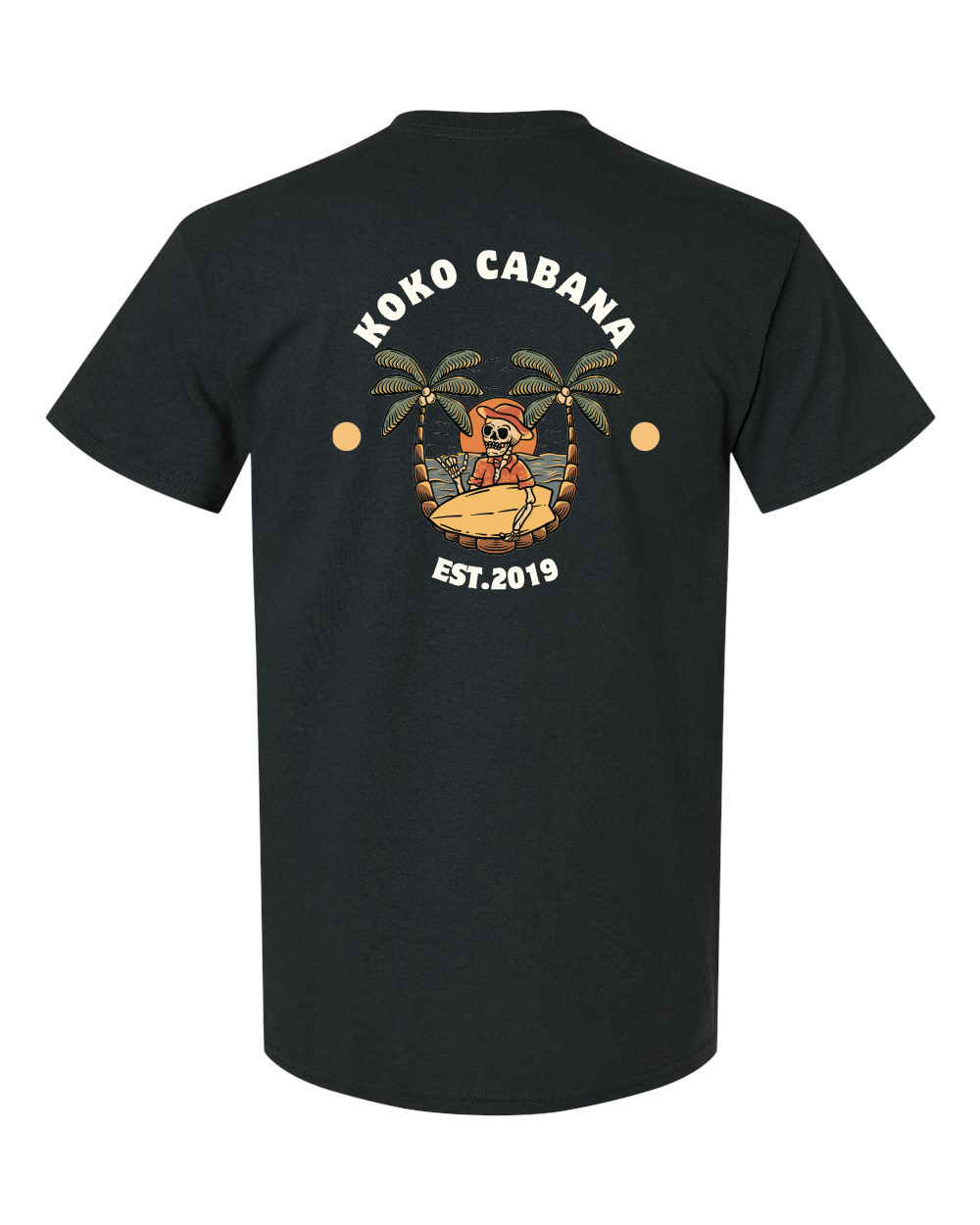 Koko Cabana Skeleton Unisex Ultra Cotton® Pocket T-Shirt - #2300