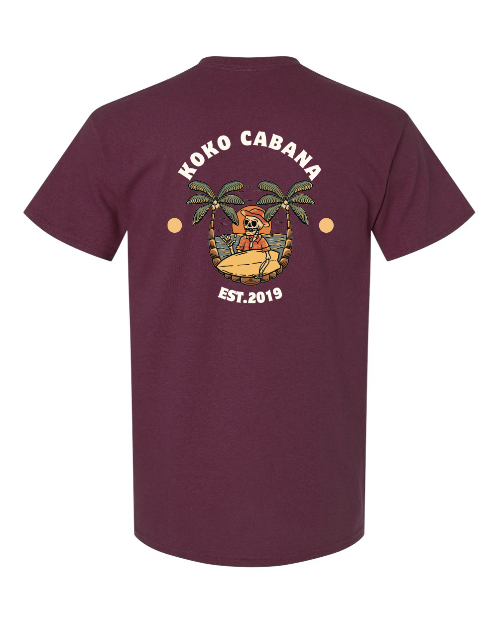Koko Cabana Skeleton Unisex Ultra Cotton® Pocket T-Shirt - #2300