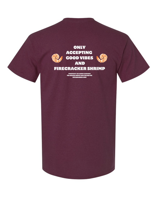 Koko Cabana Hibiscus Shrimp Unisex Ultra Cotton® Pocket T-Shirt - #2300