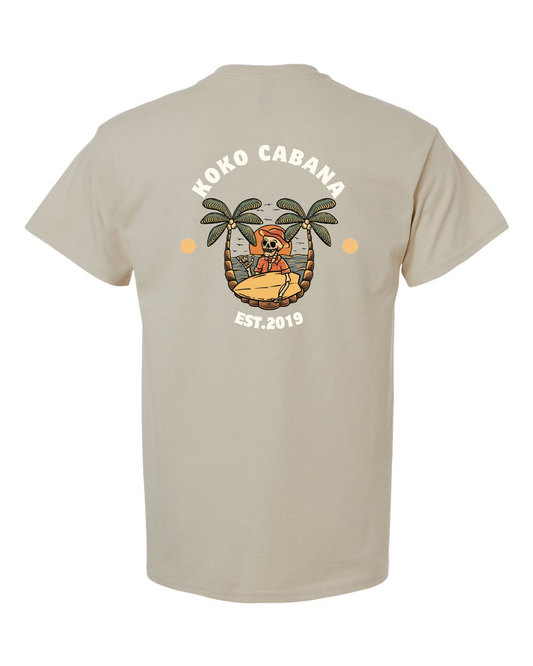 Koko Cabana Skeleton Unisex Ultra Cotton® Pocket T-Shirt - #2300