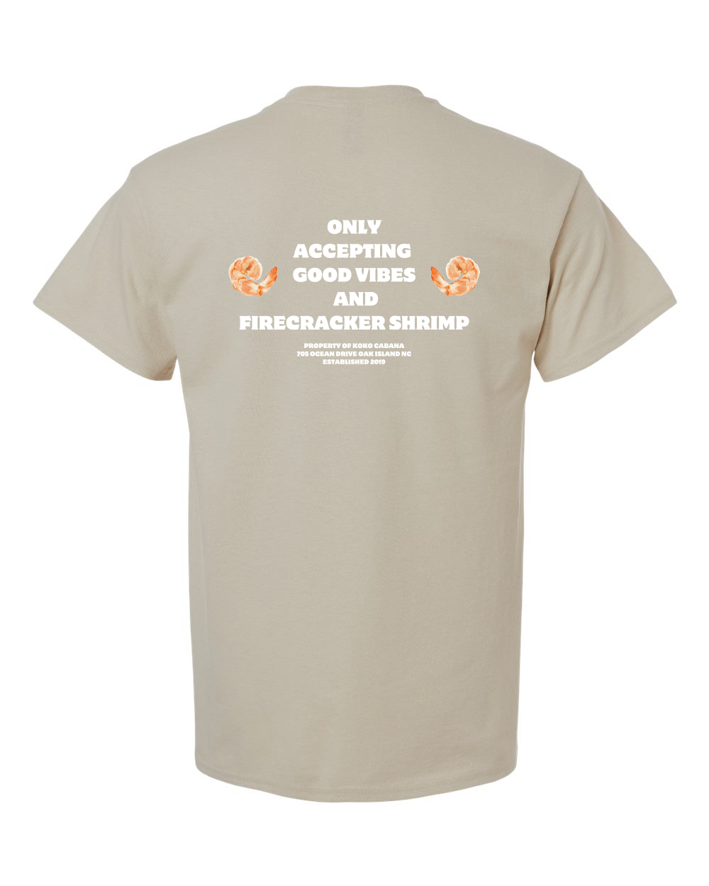 Koko Cabana Hibiscus Shrimp Unisex Ultra Cotton® Pocket T-Shirt - #2300