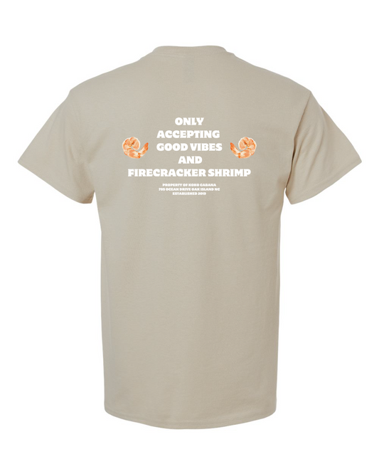 Koko Cabana Hibiscus Shrimp Unisex Ultra Cotton® Pocket T-Shirt - #2300