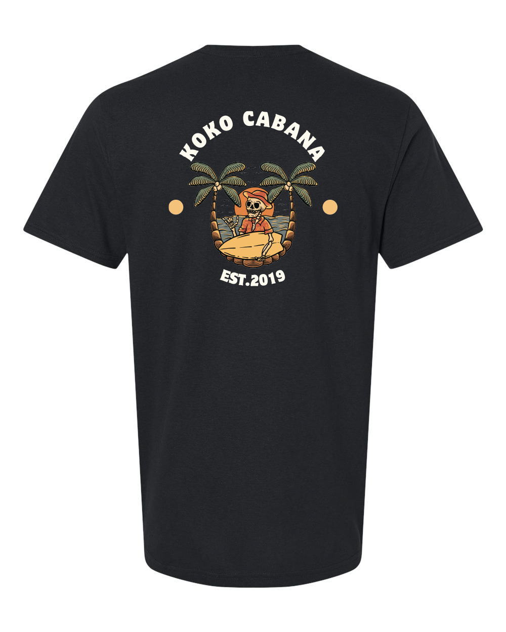 Koko Cabana Skeleton Unisex Softstyle® T-Shirt - #64000