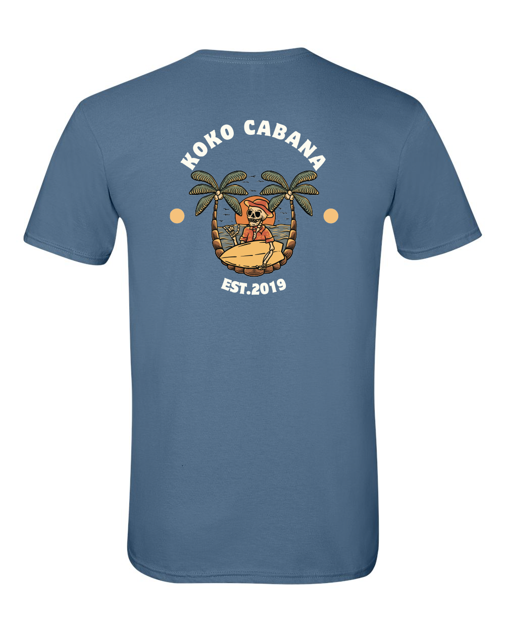 Koko Cabana Skeleton Unisex Softstyle® T-Shirt - #64000