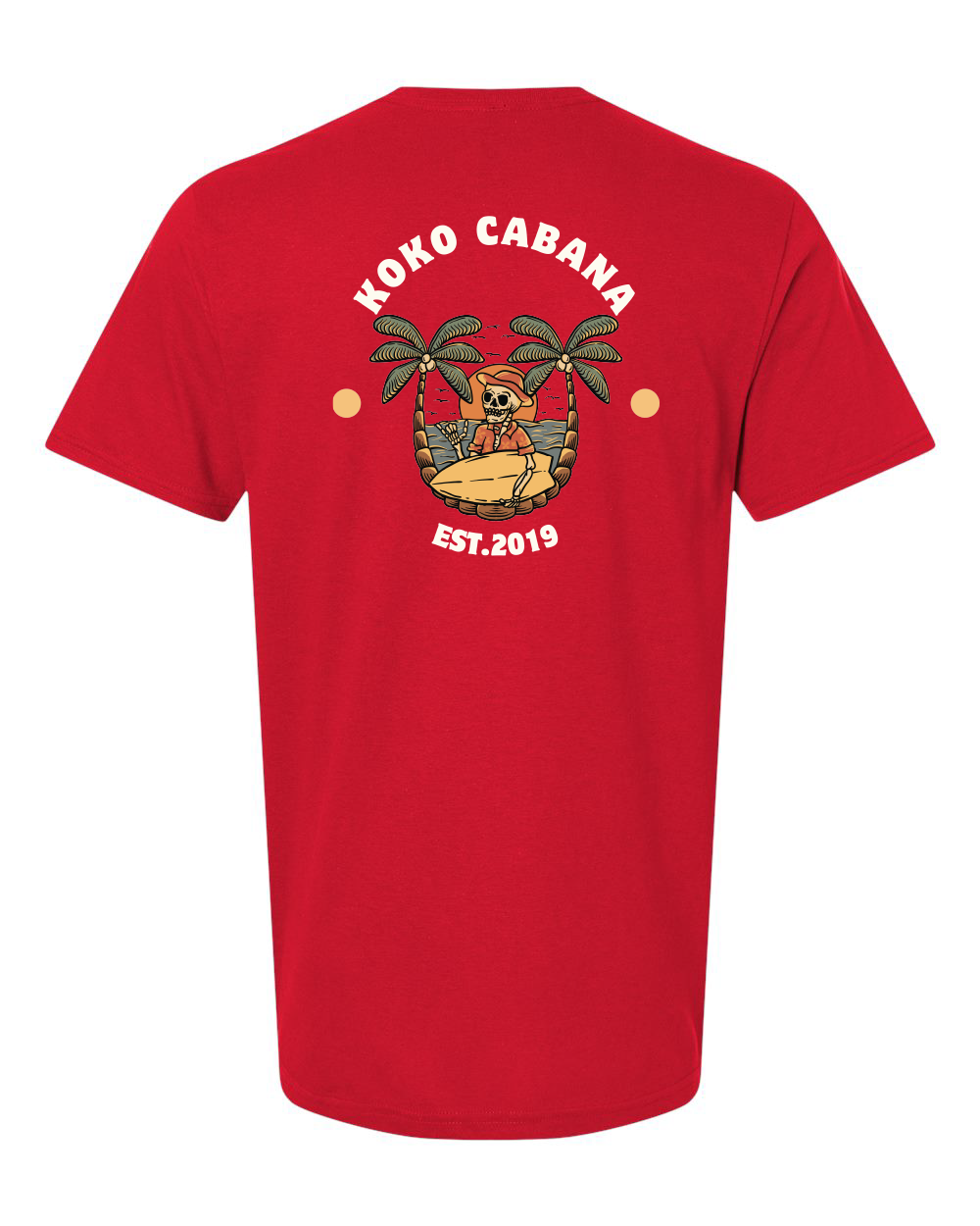 Koko Cabana Skeleton Unisex Softstyle® T-Shirt - #64000