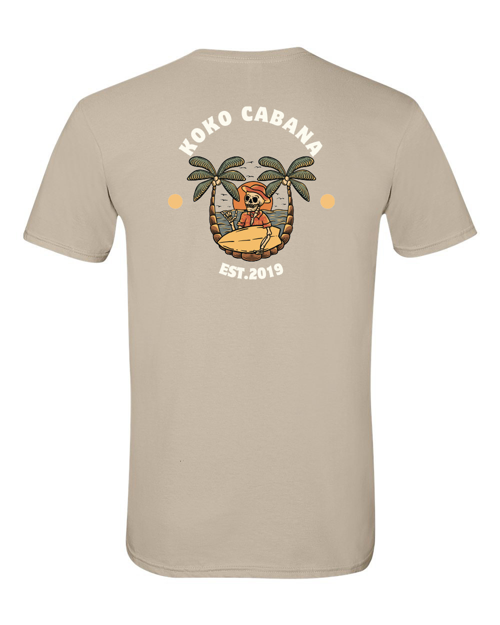 Koko Cabana Skeleton Unisex Softstyle® T-Shirt - #64000