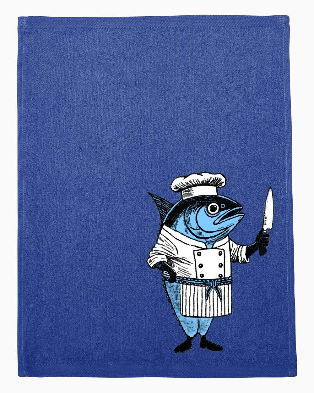 Koko Big Tuna Hemmed Chef Towel - #T600
