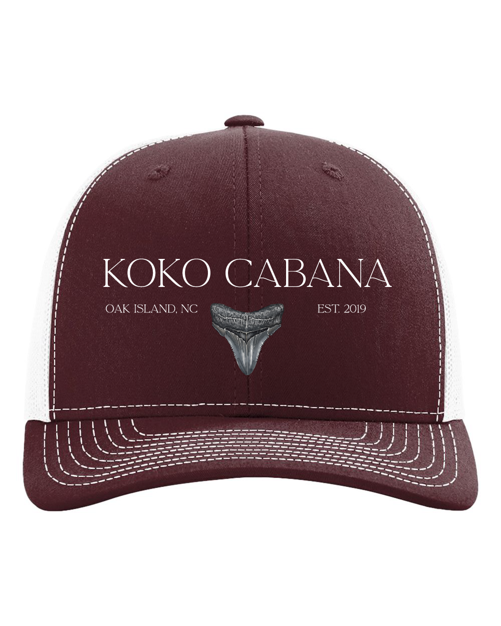 Koko Shark Tooth Richardson Snapback Trucker Cap - #112