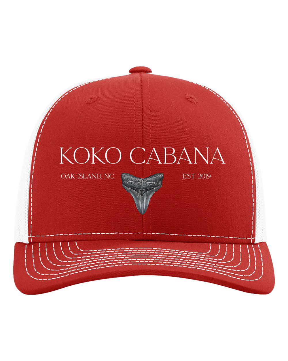 Koko Shark Tooth Richardson Snapback Trucker Cap - #112