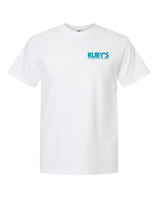 Ruby's Coffeehouse Best Enjoyed in Sun Comfort Colors Unisex Garment-Dyed Heavyweight T-Shirt - #1717